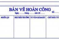 Dịch vụ khắc dấu hoàn công giá rẻ