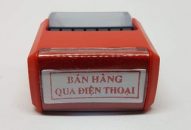 Dịch vụ khắc dấu bán hàng qua điện thoại tại quận Bình Thủy